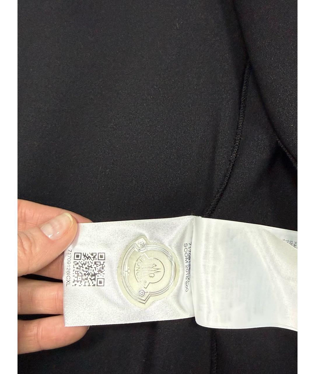 MONCLER Черный джемпер / свитер, фото 5