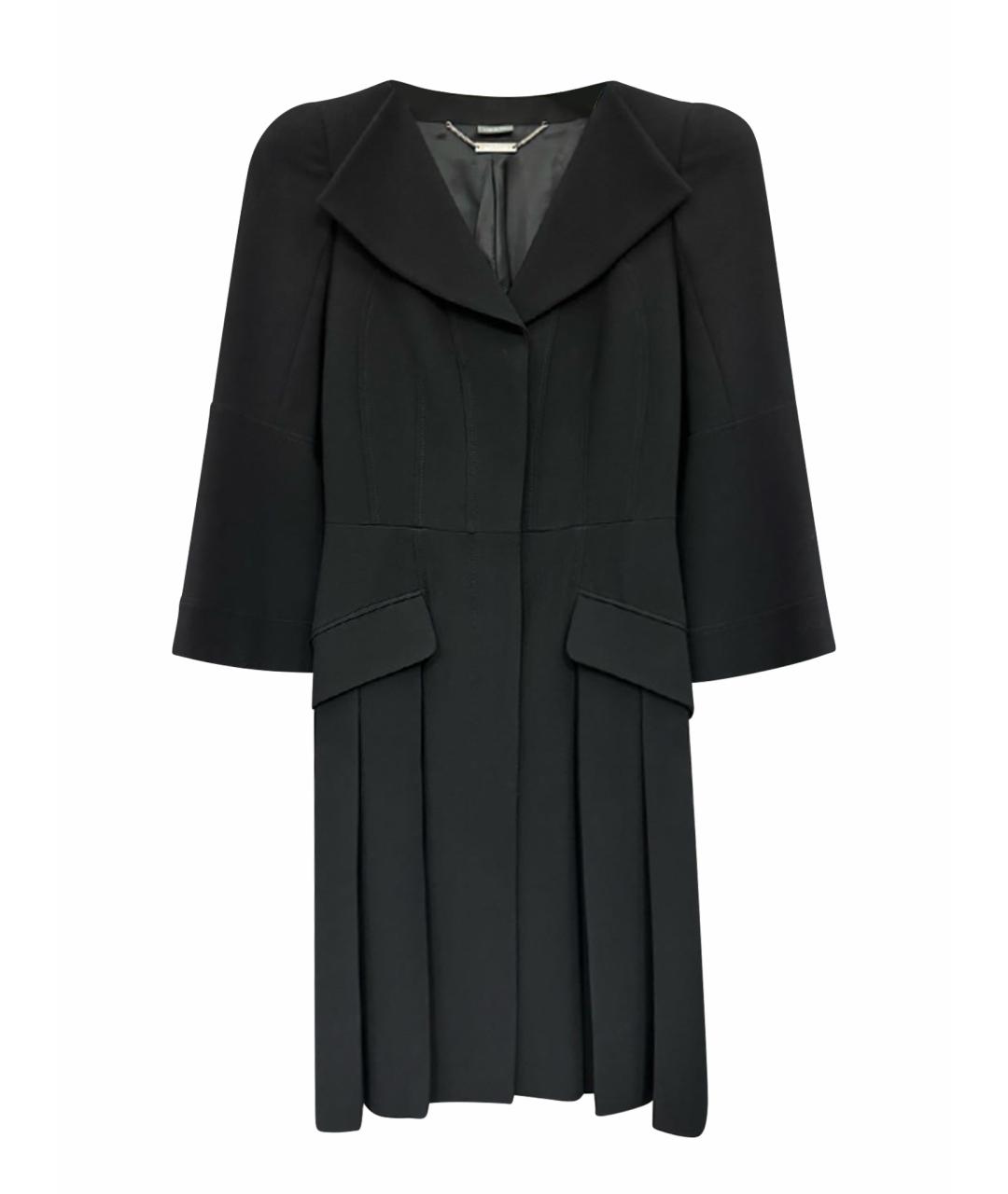 ALEXANDER MCQUEEN Черное коктейльное платье, фото 1