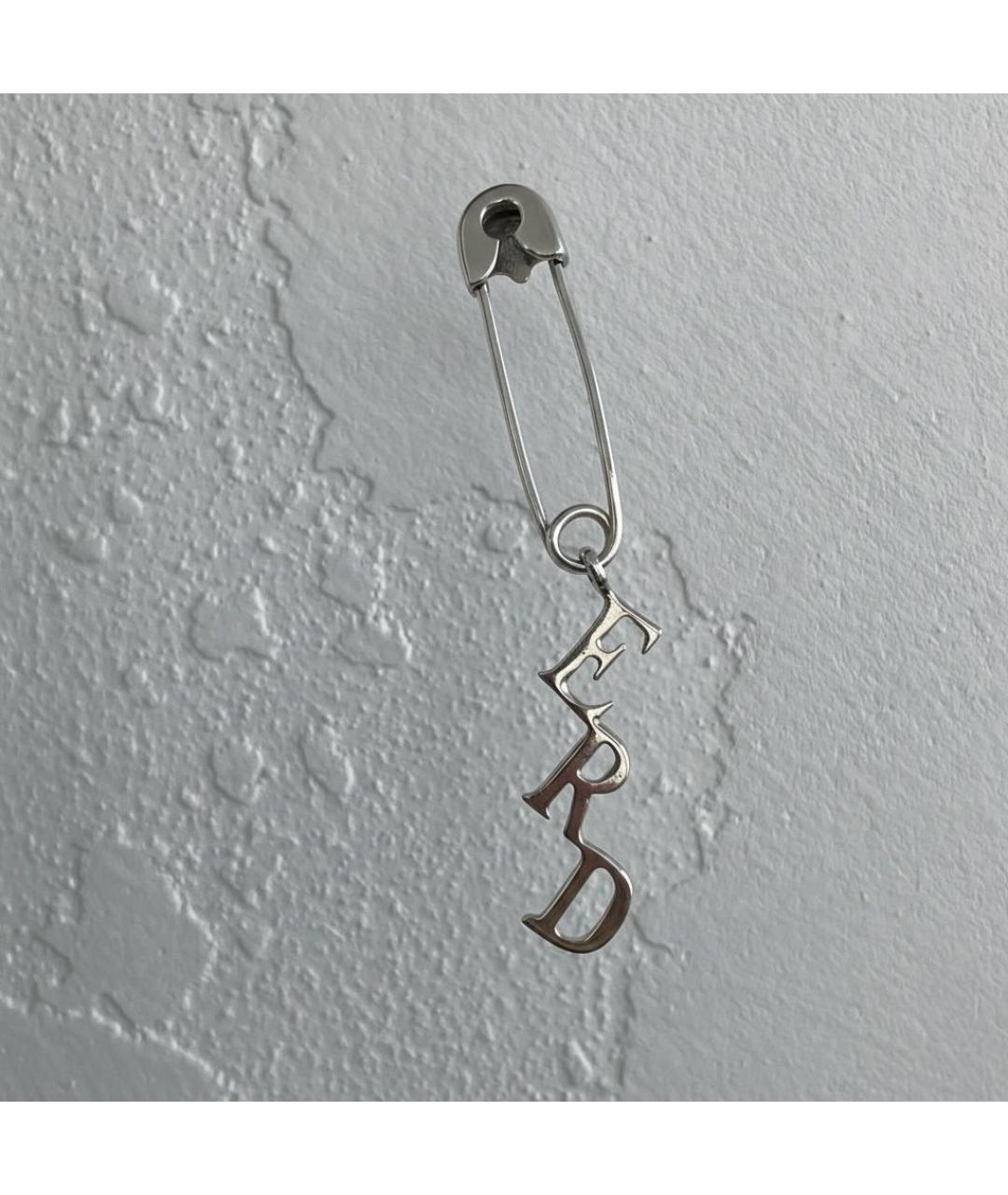 Enfants Riches Déprimés Серебряные серебряные серьги, фото 2