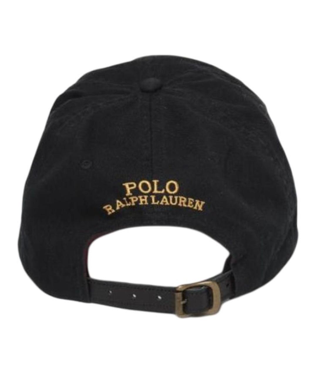 POLO RALPH LAUREN Черная кепка/бейсболка, фото 2