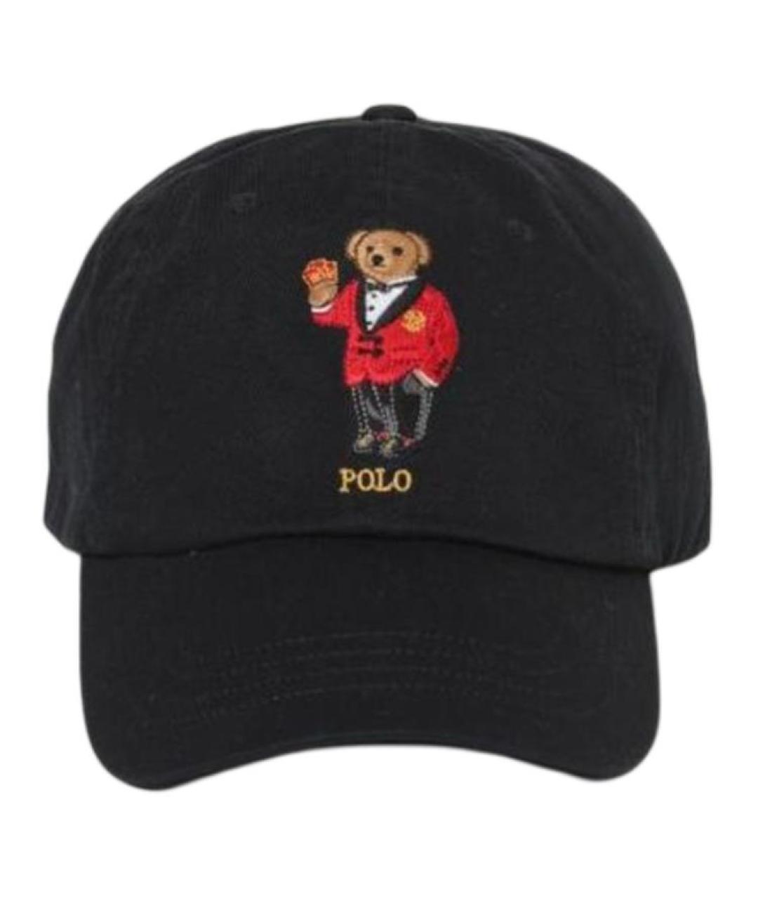 POLO RALPH LAUREN Черная кепка/бейсболка, фото 3