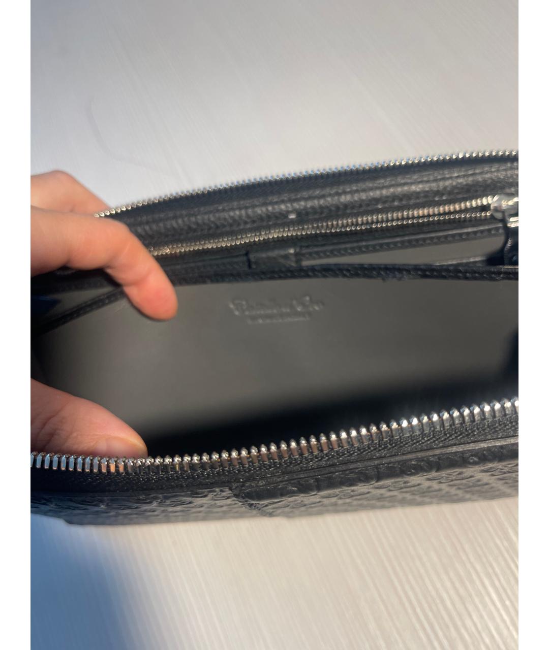 Castello d'Oro Черный кожаный кошелек, фото 4