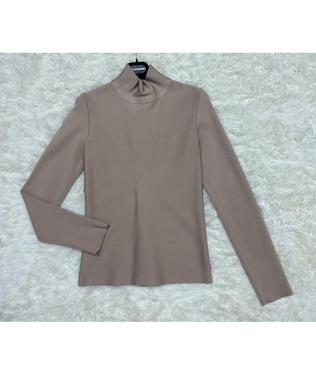 CELINE Бежевая водолазка, фото 6