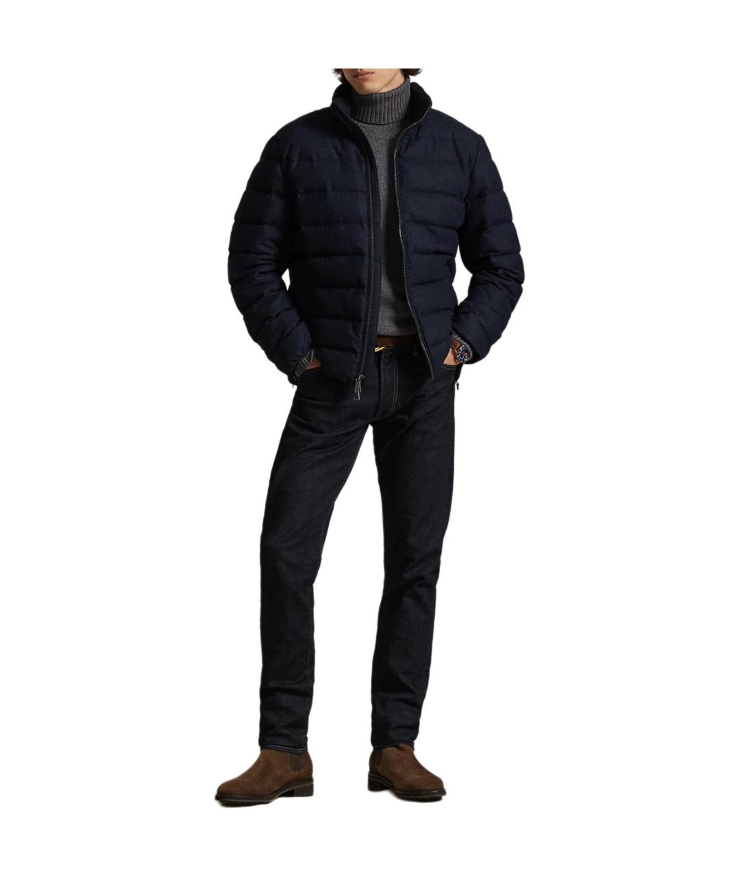 POLO RALPH LAUREN Темно-синий пуховик, фото 2