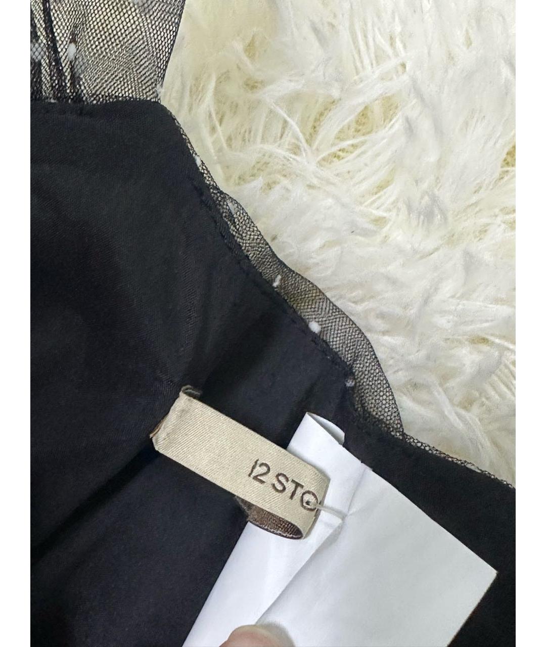 12 STOREEZ Черное коктейльное платье, фото 4