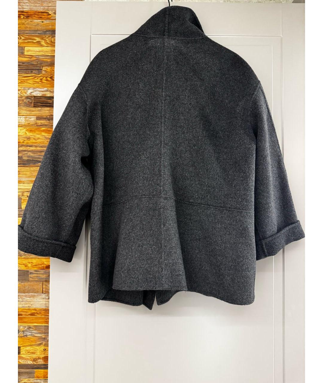 TOTEME Антрацитовое кашемировое пальто, фото 2