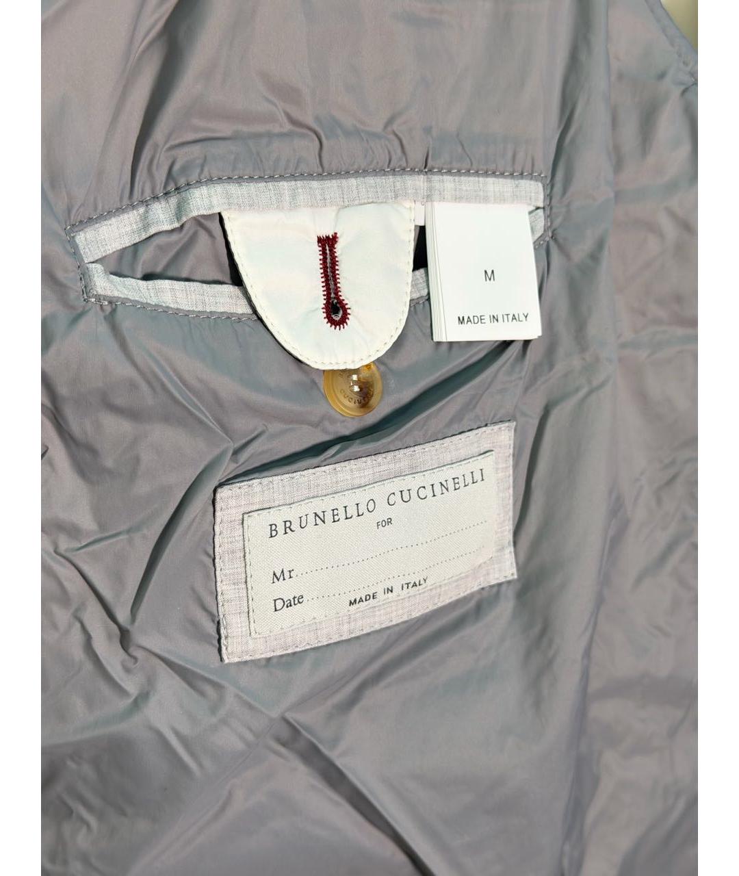 BRUNELLO CUCINELLI Белый жилет, фото 3