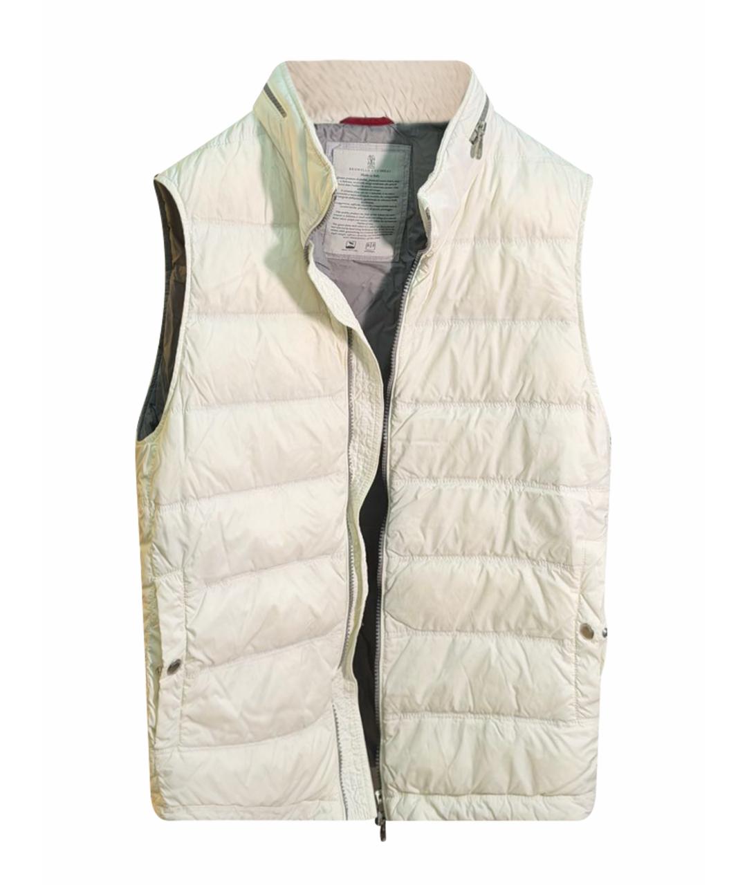 BRUNELLO CUCINELLI Белый жилет, фото 1