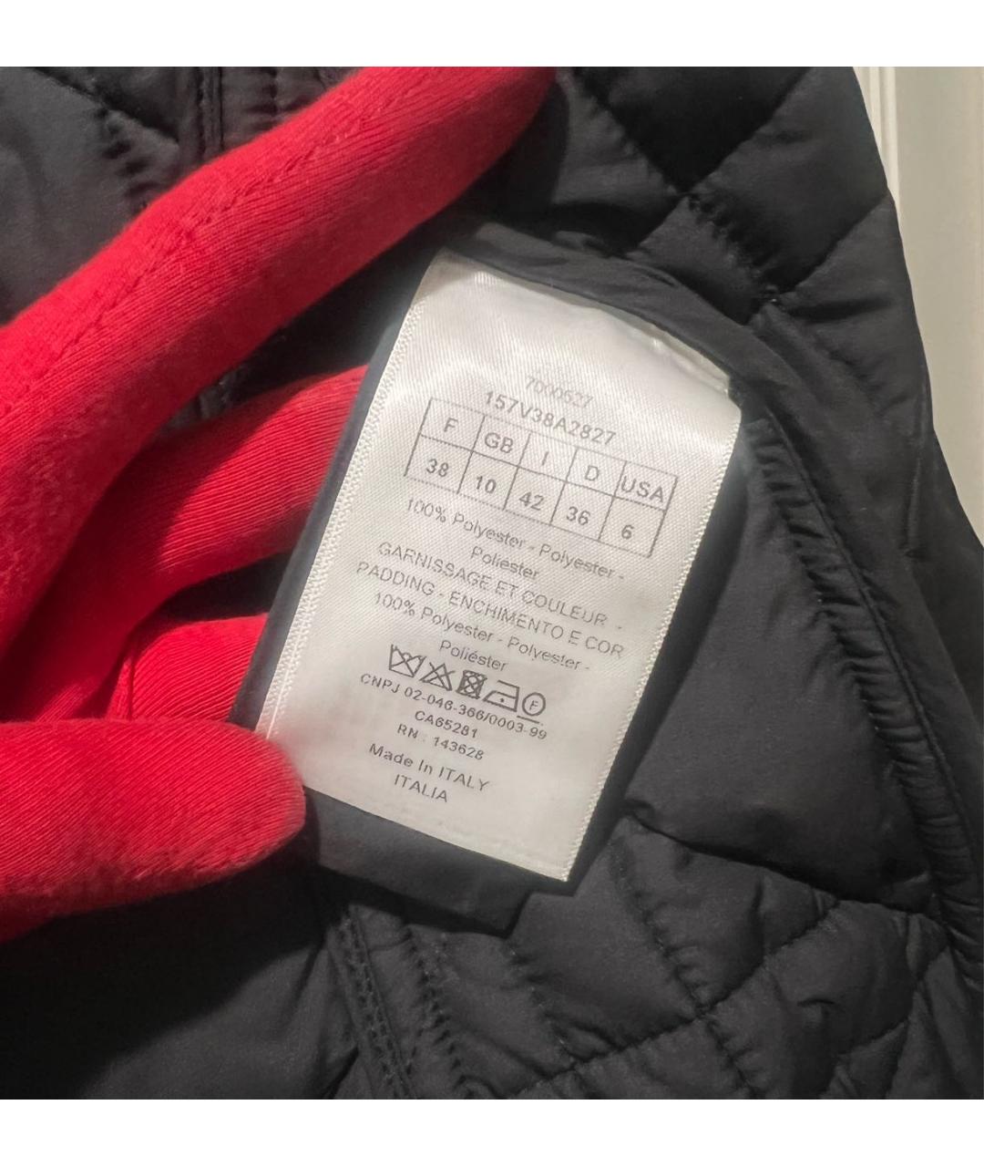 CHRISTIAN DIOR Черная куртка, фото 8