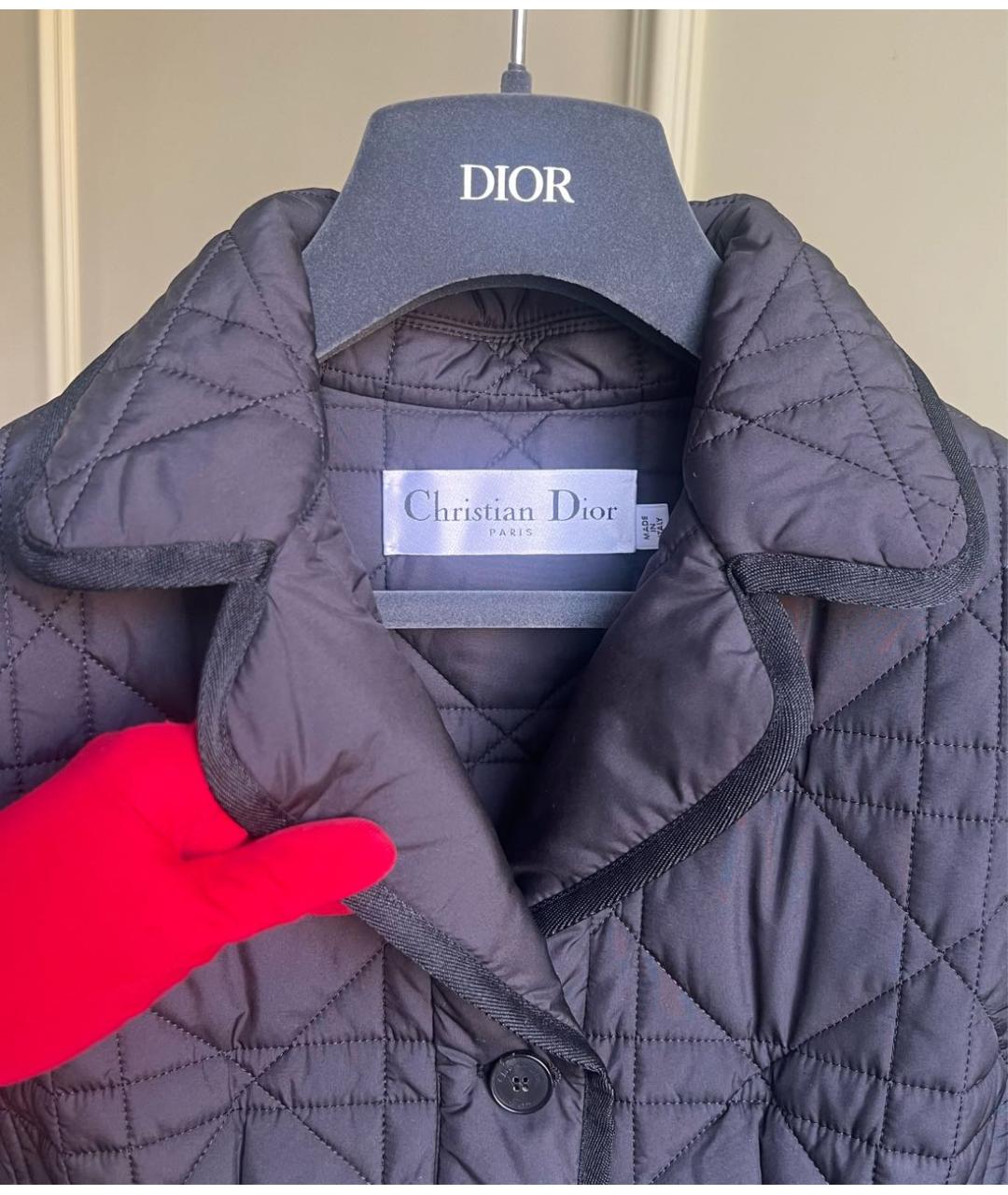 CHRISTIAN DIOR Черная куртка, фото 5