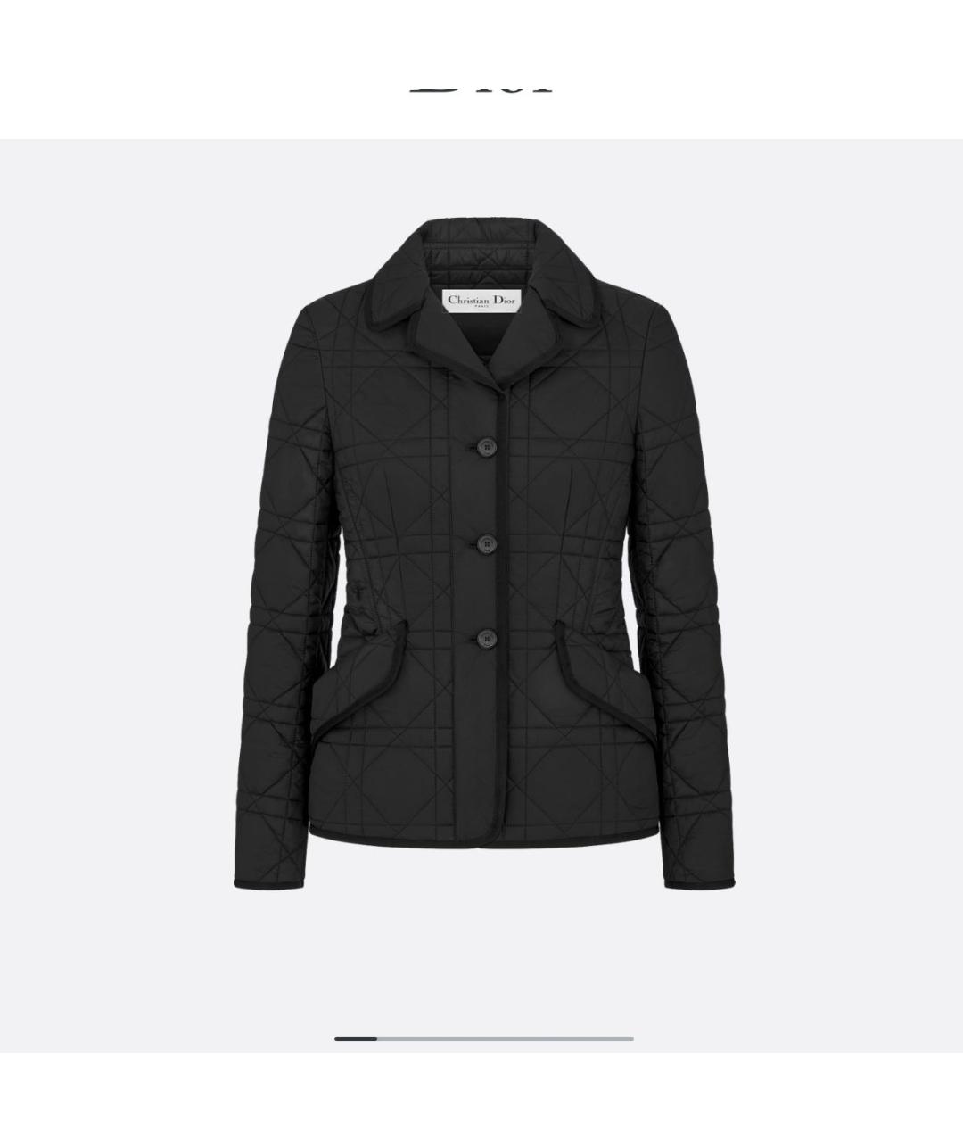 CHRISTIAN DIOR Черная куртка, фото 7