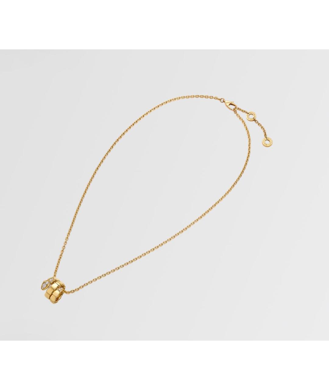 BVLGARI Желтая подвеска из желтого золота, фото 2