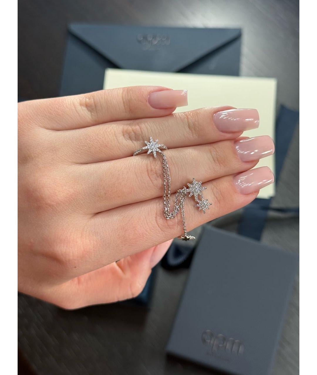 APM Monaco Белые деревянные серьги, фото 2