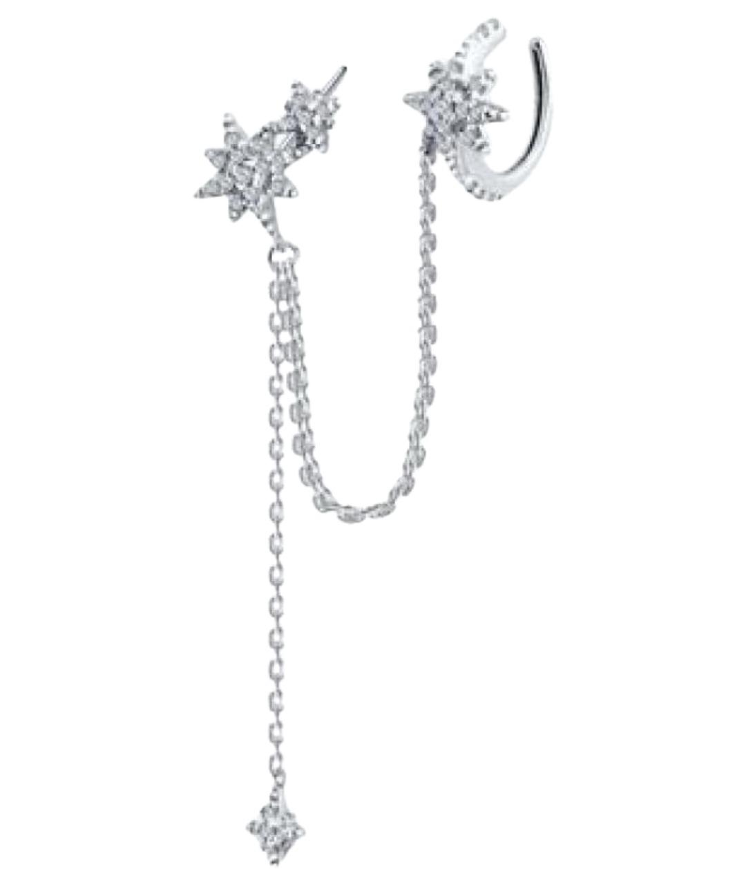 APM Monaco Белые деревянные серьги, фото 6