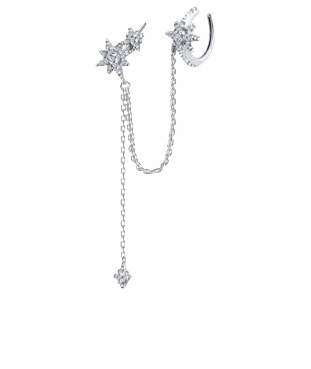 APM Monaco Белые деревянные серьги, фото 1