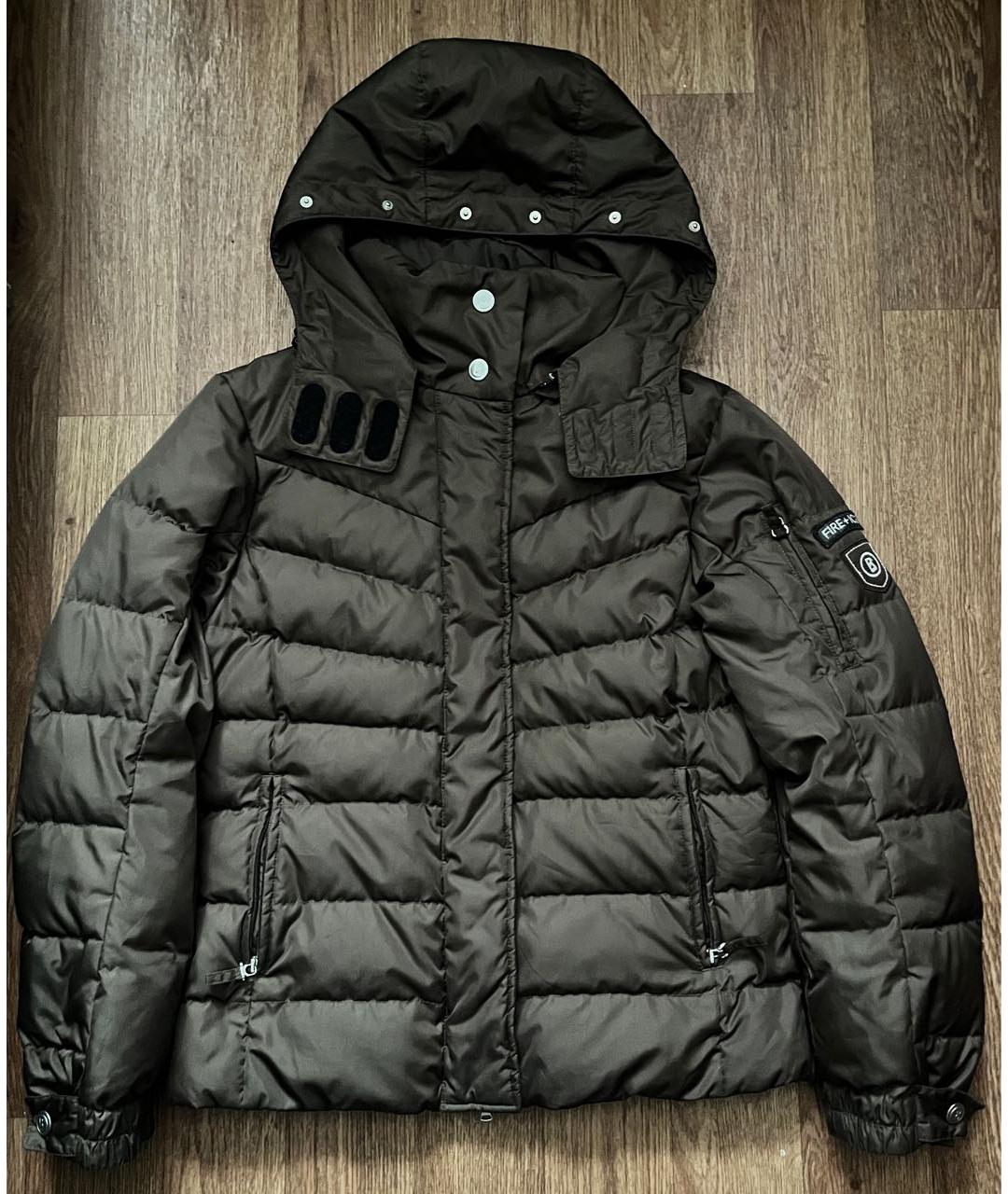 BOGNER Коричневый полиэстеровый пуховик, фото 9