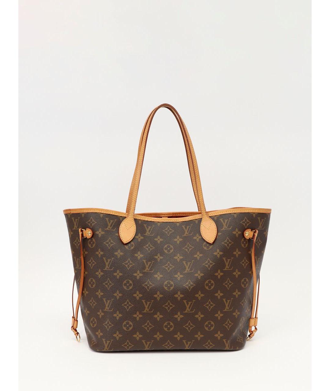 LOUIS VUITTON Коричневая сумка тоут, фото 7