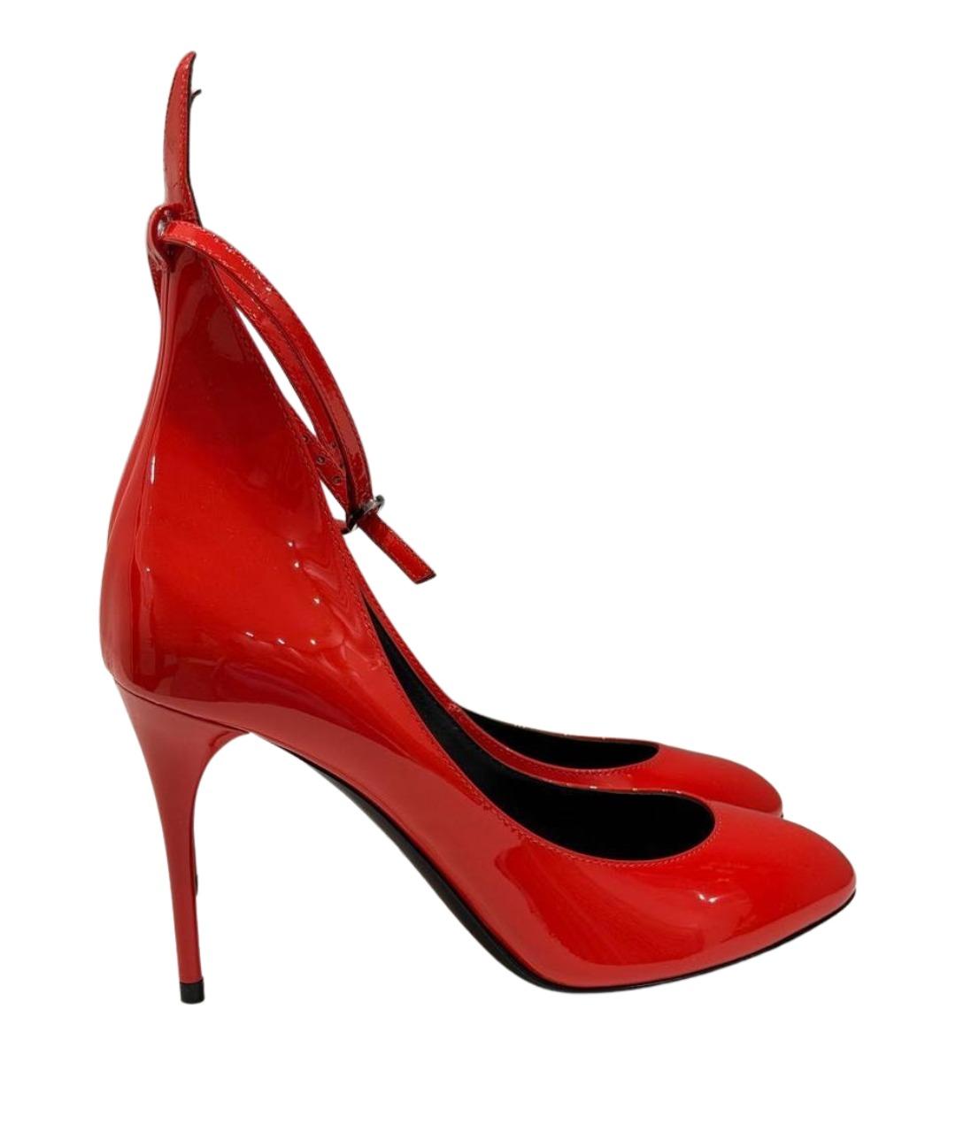 ALAIA Красные туфли из лакированной кожи, фото 1
