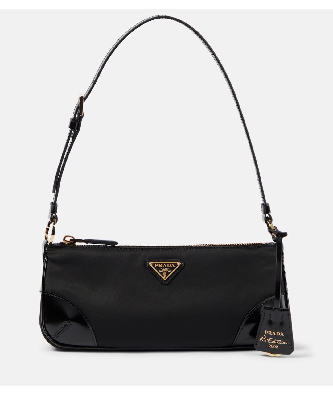 PRADA Черная сумка с короткими ручками, фото 9