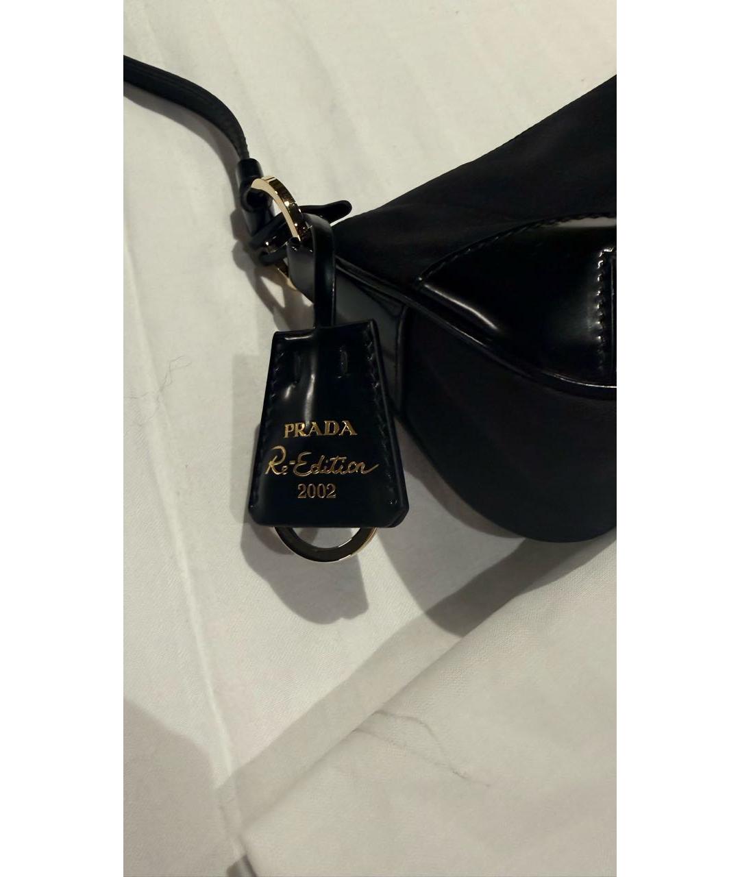 PRADA Черная сумка с короткими ручками, фото 4