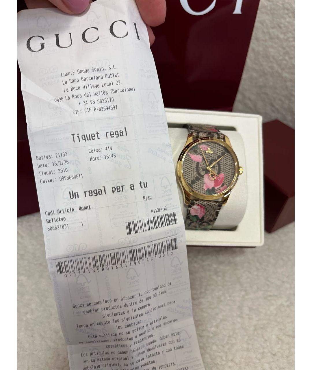 GUCCI Мульти стальные часы, фото 4