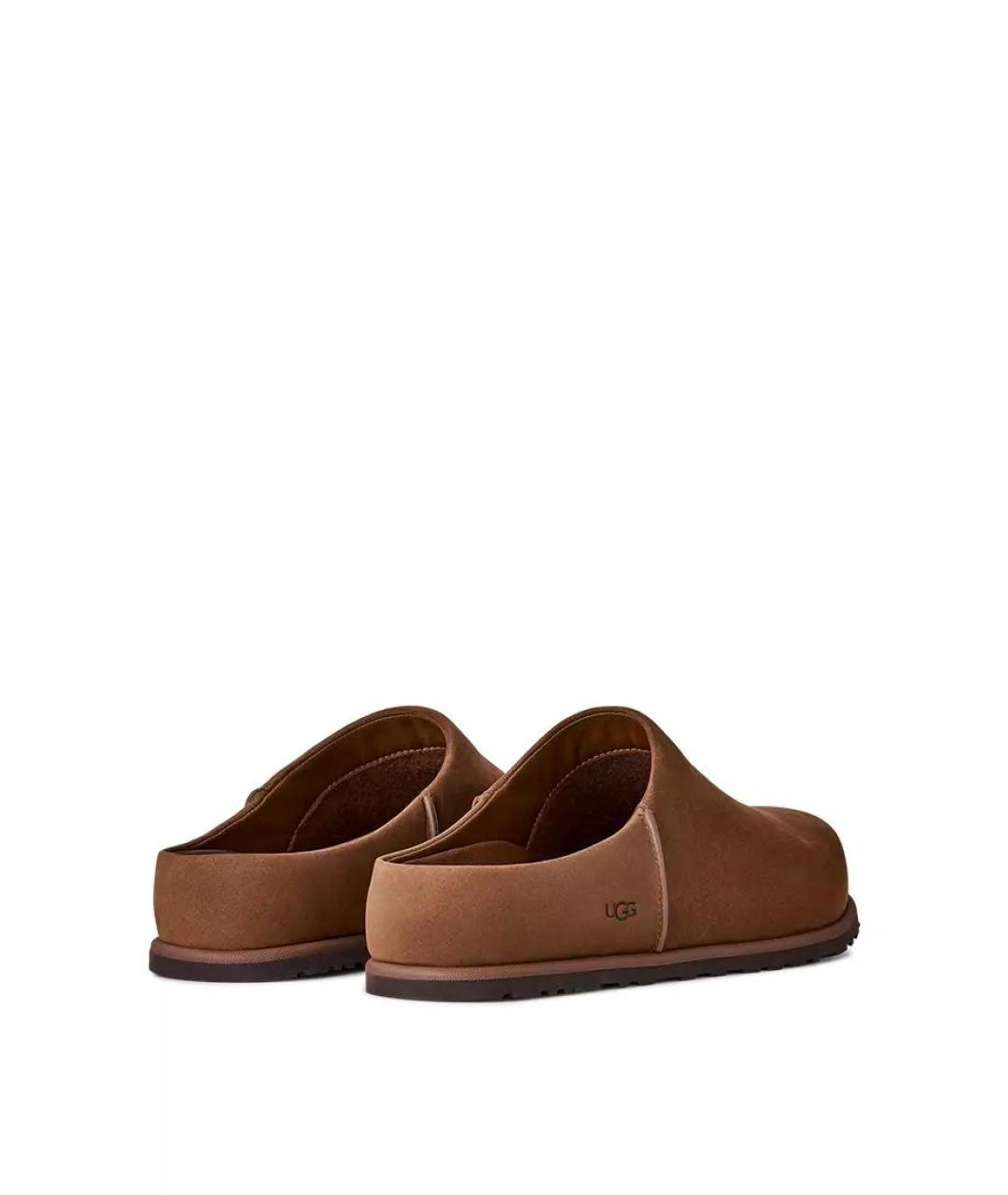 UGG AUSTRALIA Коричневые замшевые низкие ботинки, фото 3