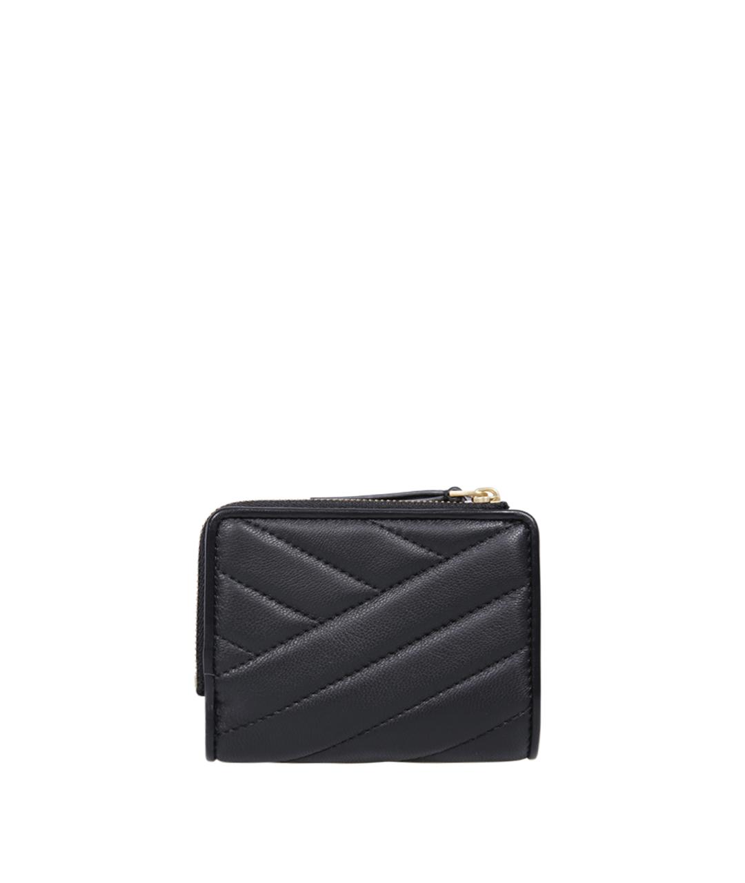 TORY BURCH Черный кожаный кошелек, фото 2