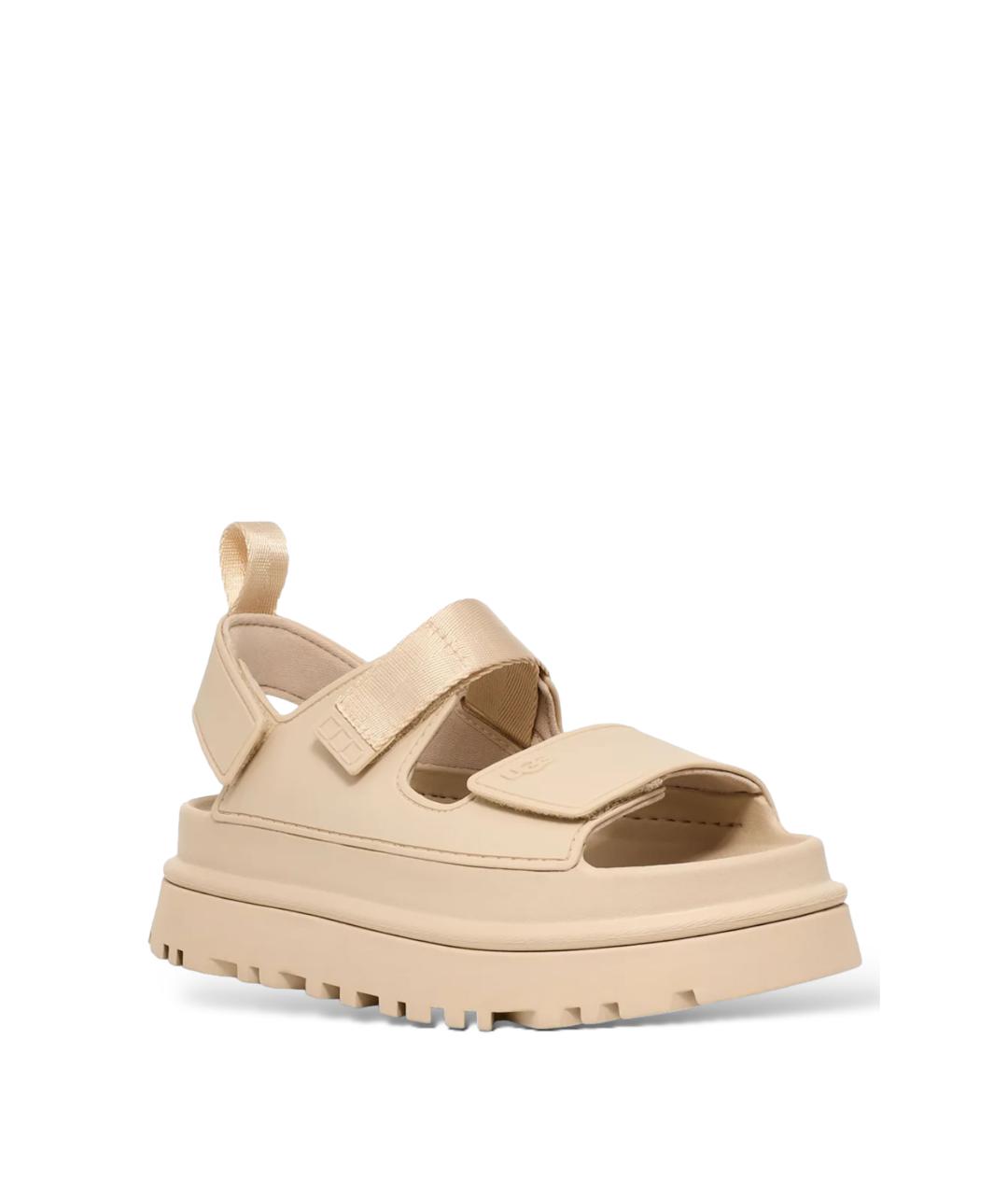 UGG AUSTRALIA Бежевые сандалии, фото 2