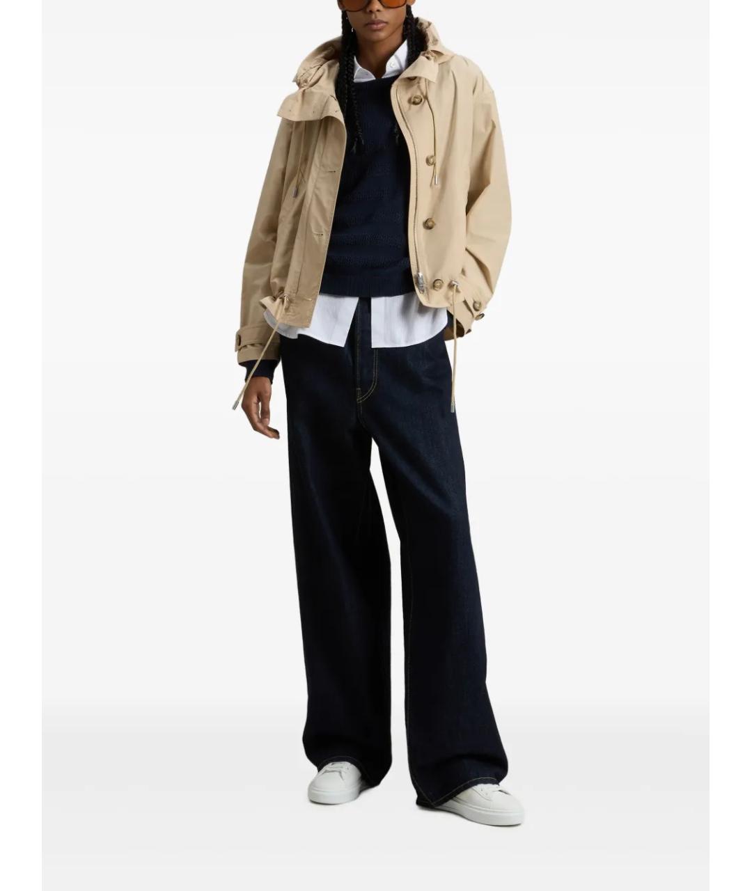 WOOLRICH Бежевая полиэстеровая куртка, фото 3