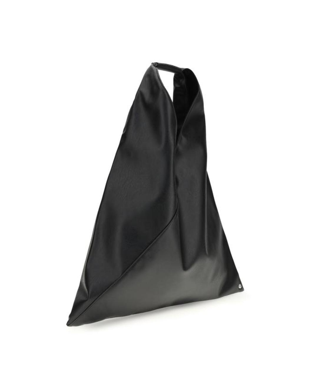 MM6 MAISON MARGIELA Черная сумка через плечо из искусственной кожи, фото 2