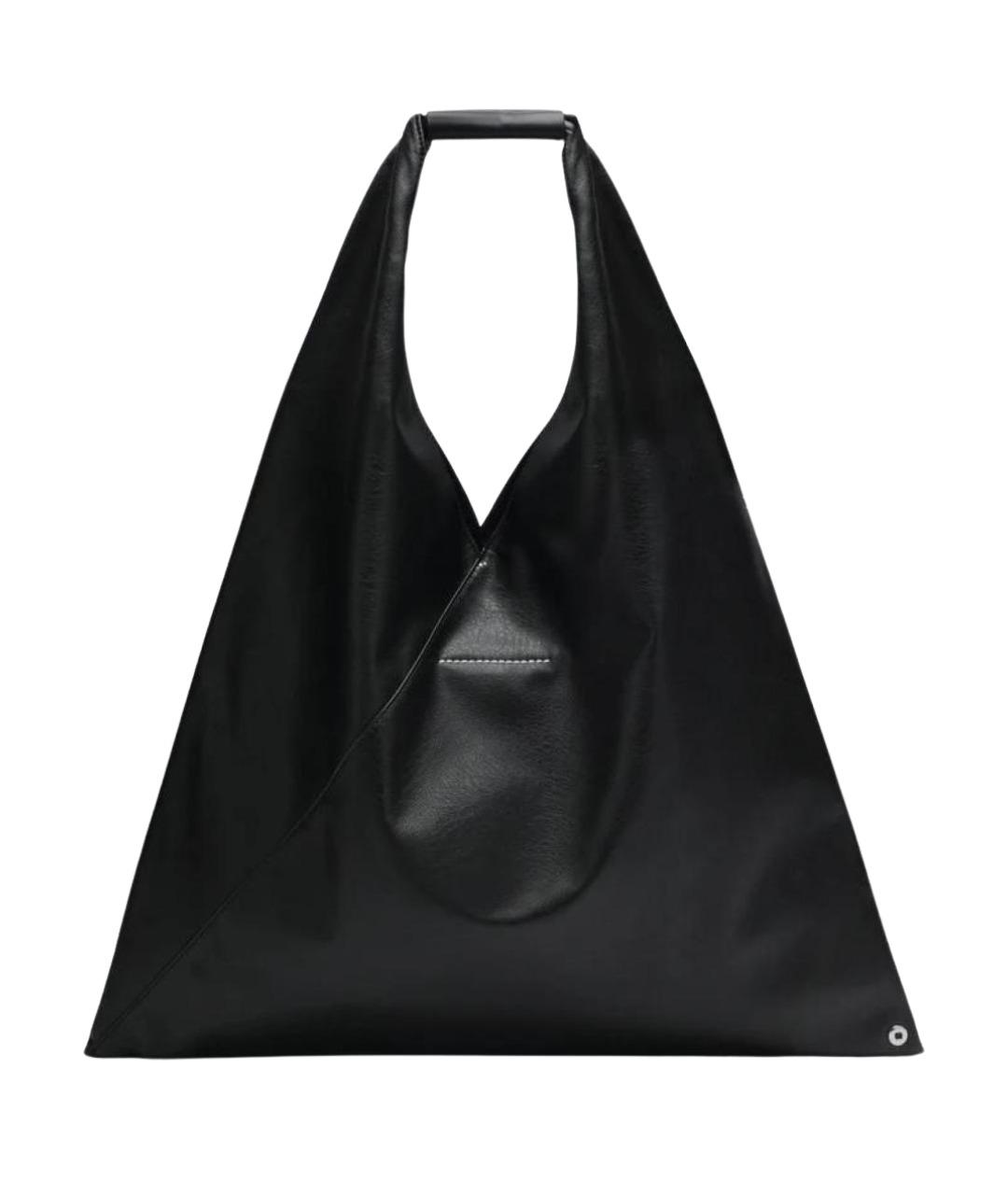 MM6 MAISON MARGIELA Черная сумка через плечо из искусственной кожи, фото 1