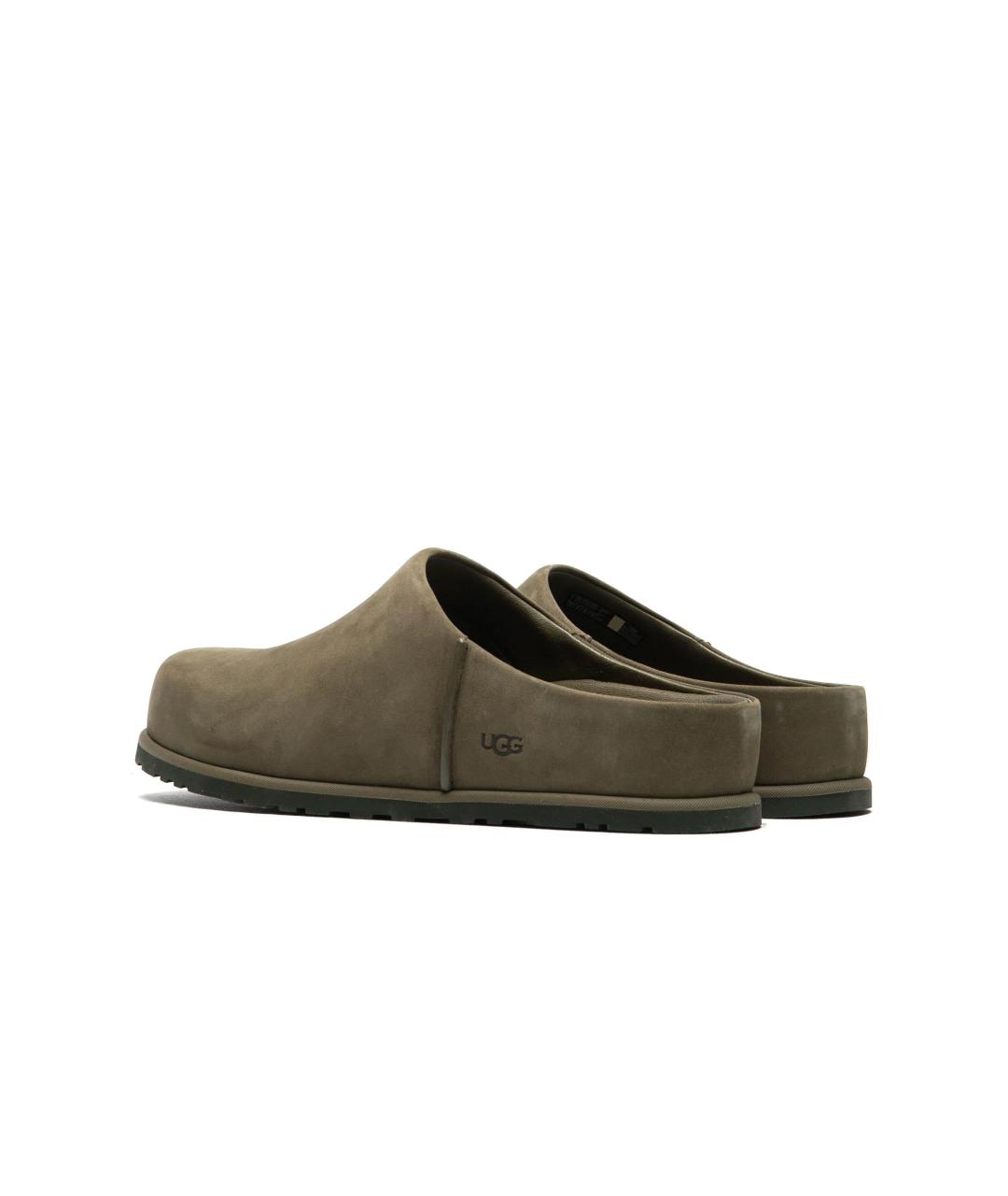 UGG AUSTRALIA Хаки замшевые низкие ботинки, фото 5