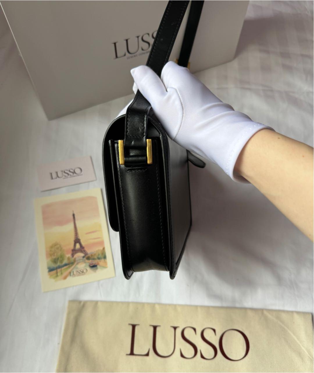 SAINT LAURENT Коричневая кожаная сумка через плечо, фото 6