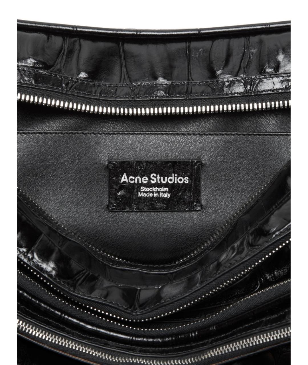 ACNE STUDIOS Черная сумка через плечо, фото 4