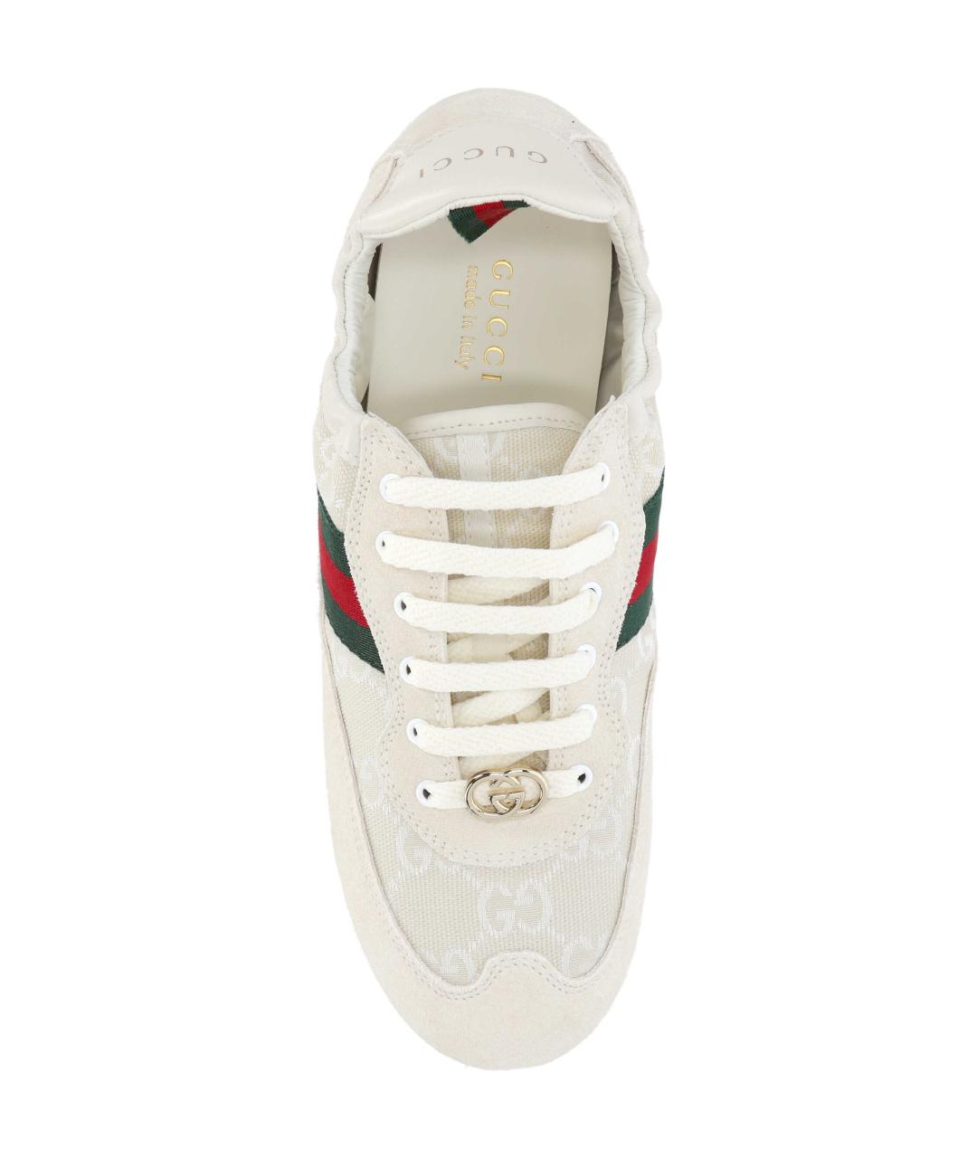 GUCCI Мульти кожаные кроссовки, фото 4