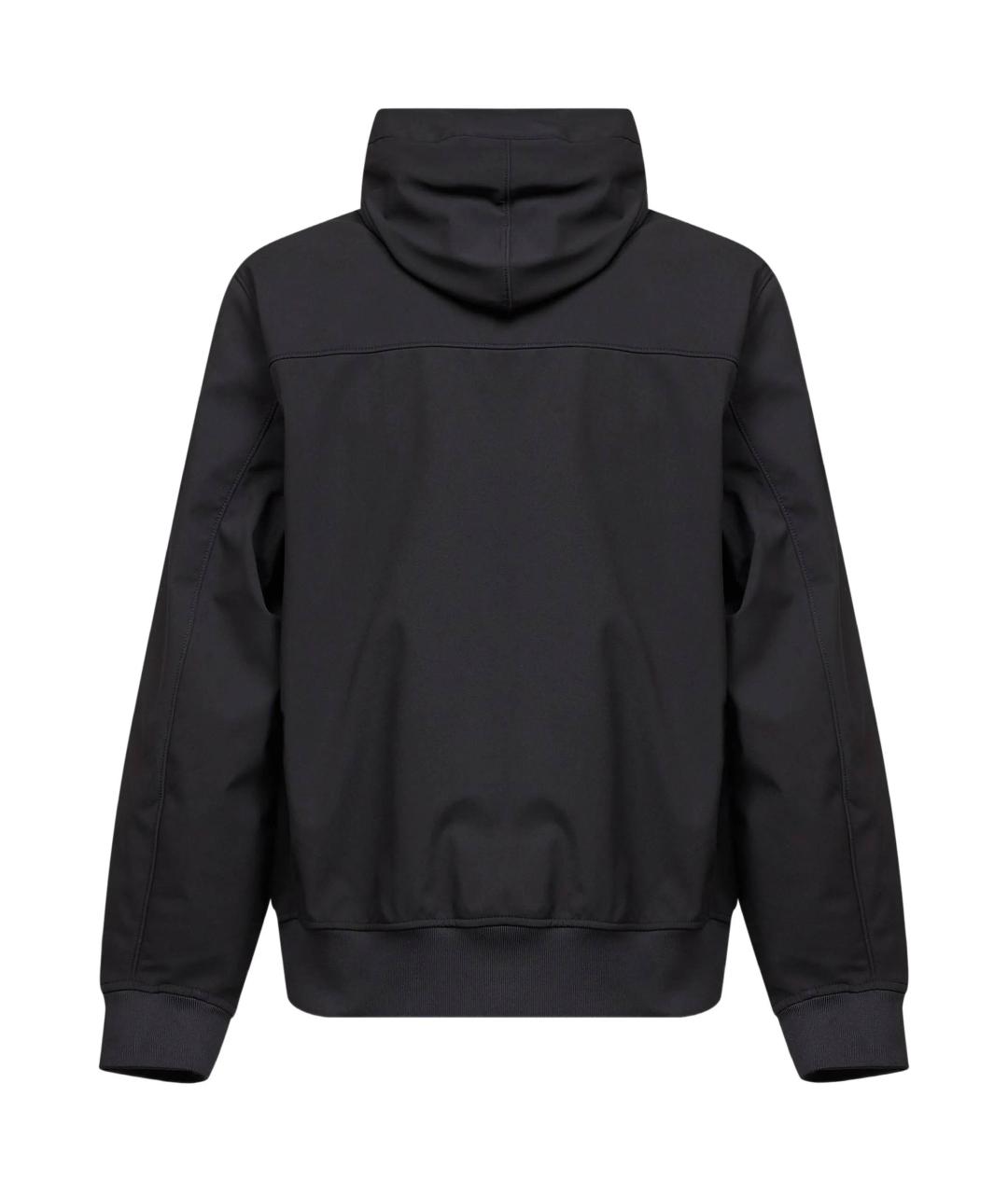 STONE ISLAND Черная полиэстеровая куртка, фото 3