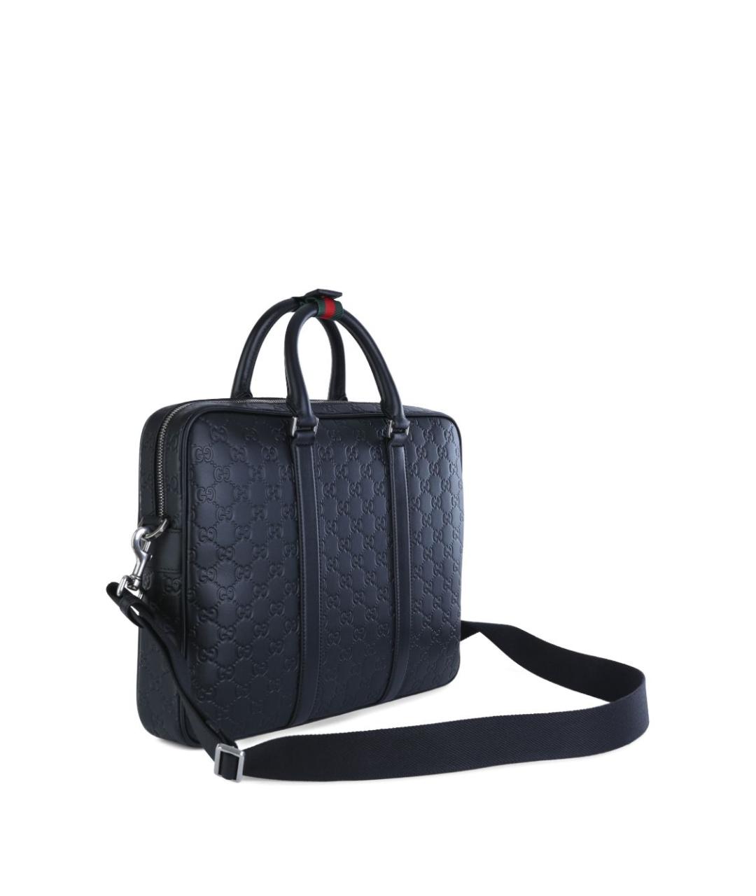 GUCCI Кожаный портфель, фото 2