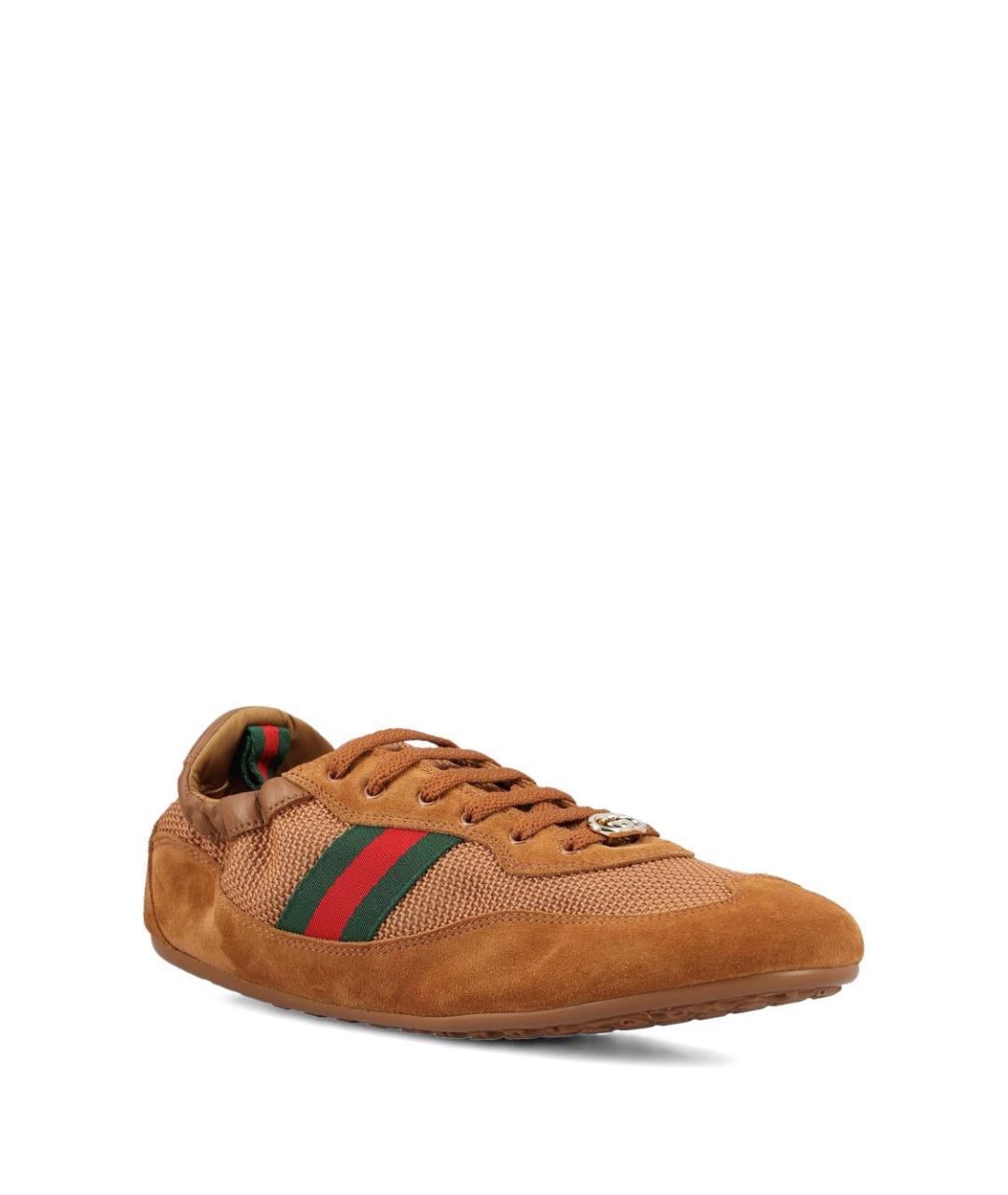 GUCCI Мульти кожаные кроссовки, фото 2