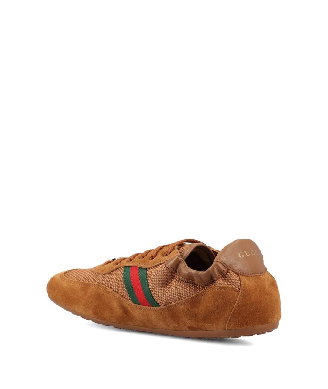 GUCCI Мульти кожаные кроссовки, фото 3