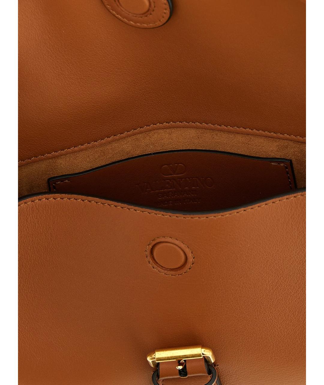 VALENTINO Кожаная сумка через плечо, фото 4