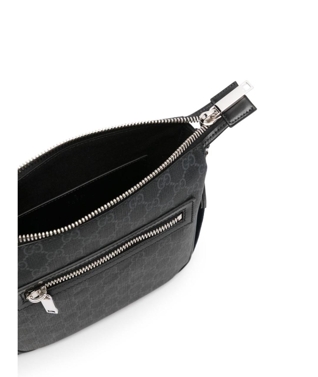 GUCCI Черная сумка на плечо, фото 4