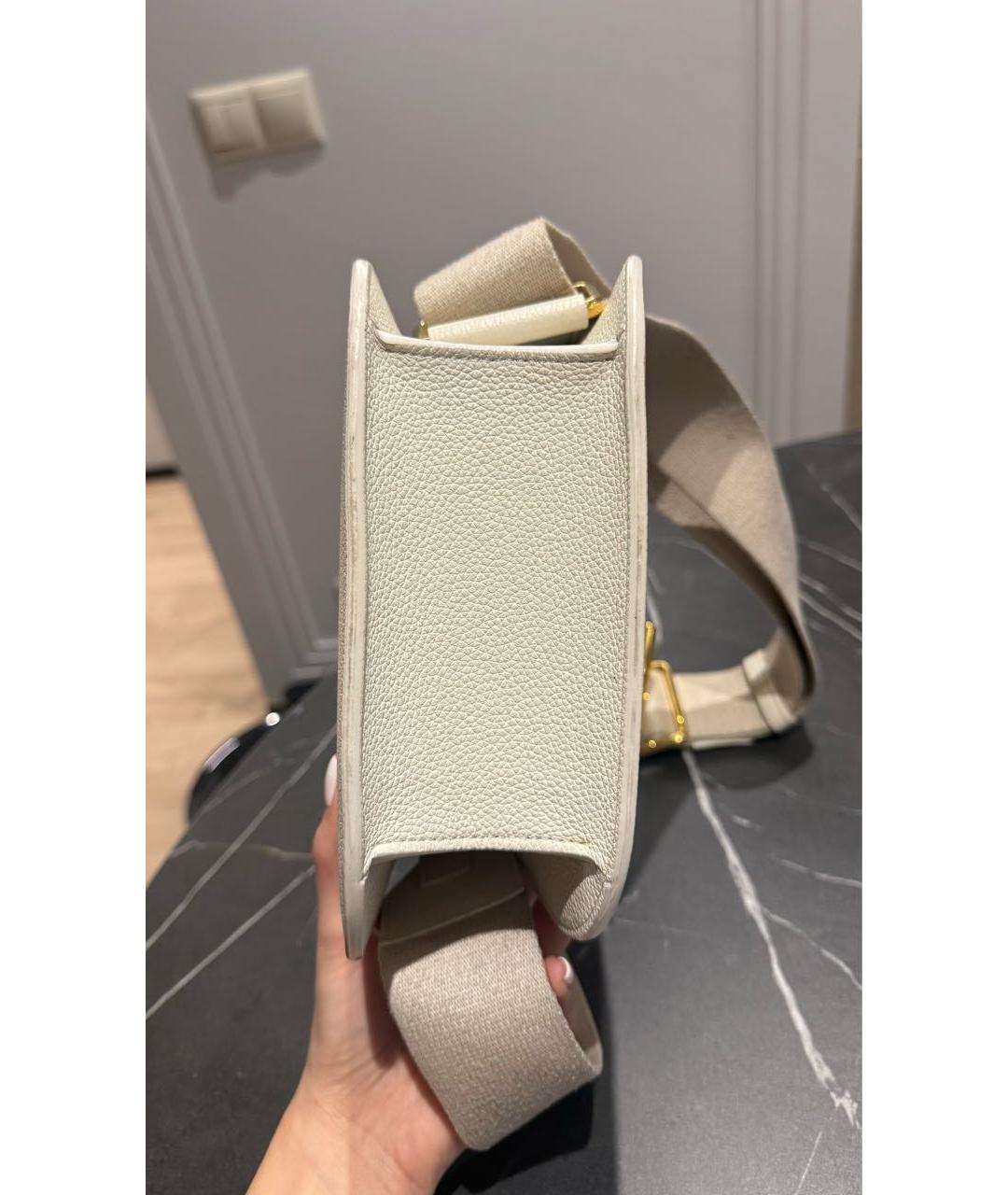 TOM FORD Белая кожаная сумка через плечо, фото 8