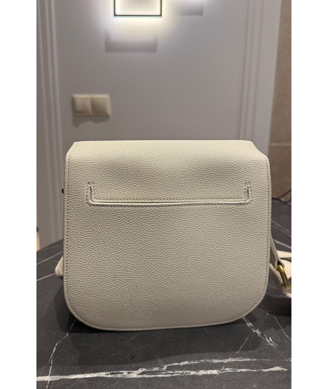 TOM FORD Белая кожаная сумка через плечо, фото 6