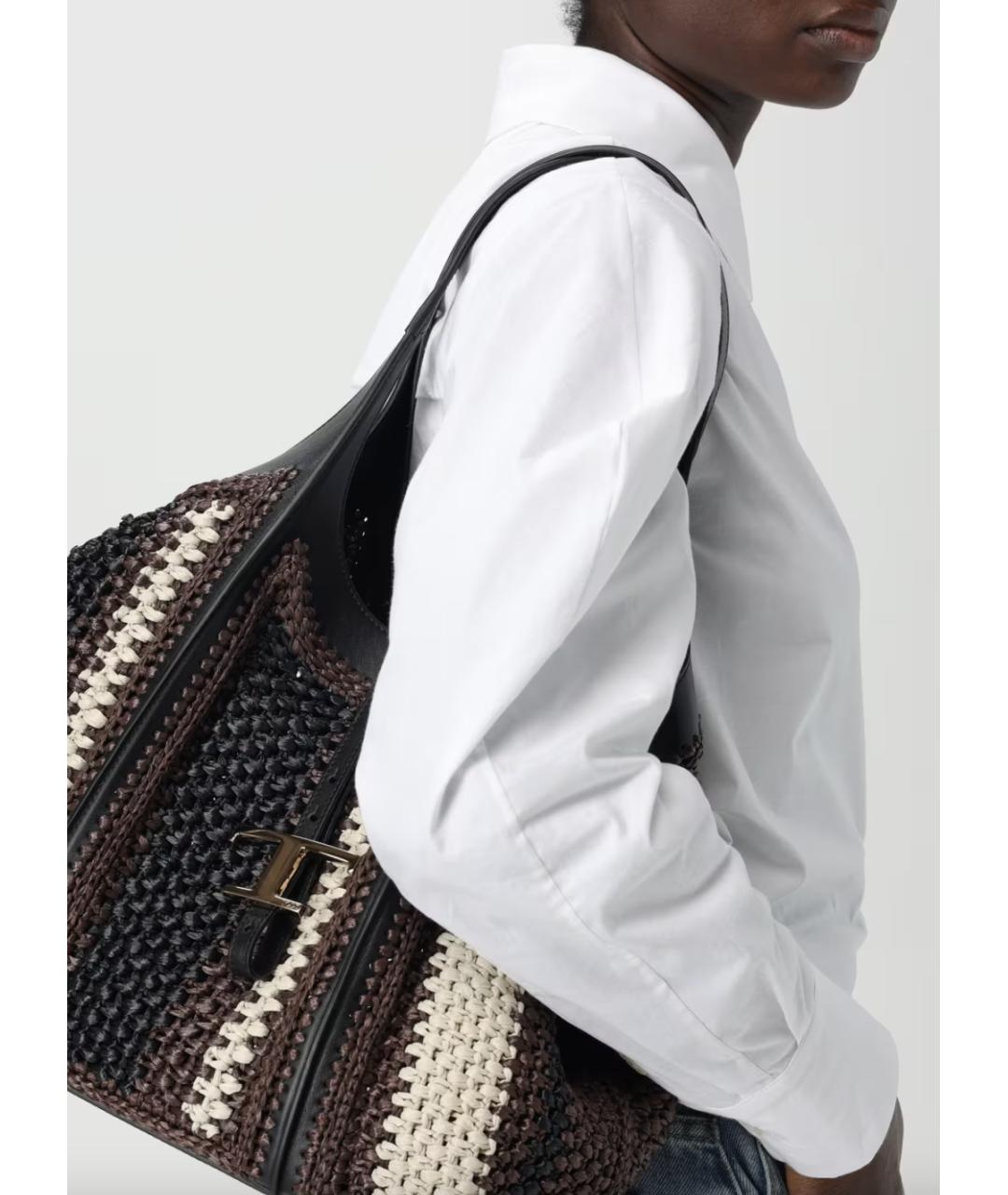 TOD'S Мульти кожаная сумка тоут, фото 2