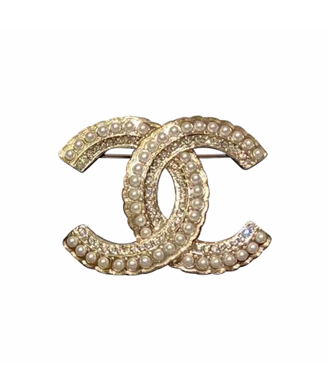 CHANEL Золотая булавка / брошь, фото 1