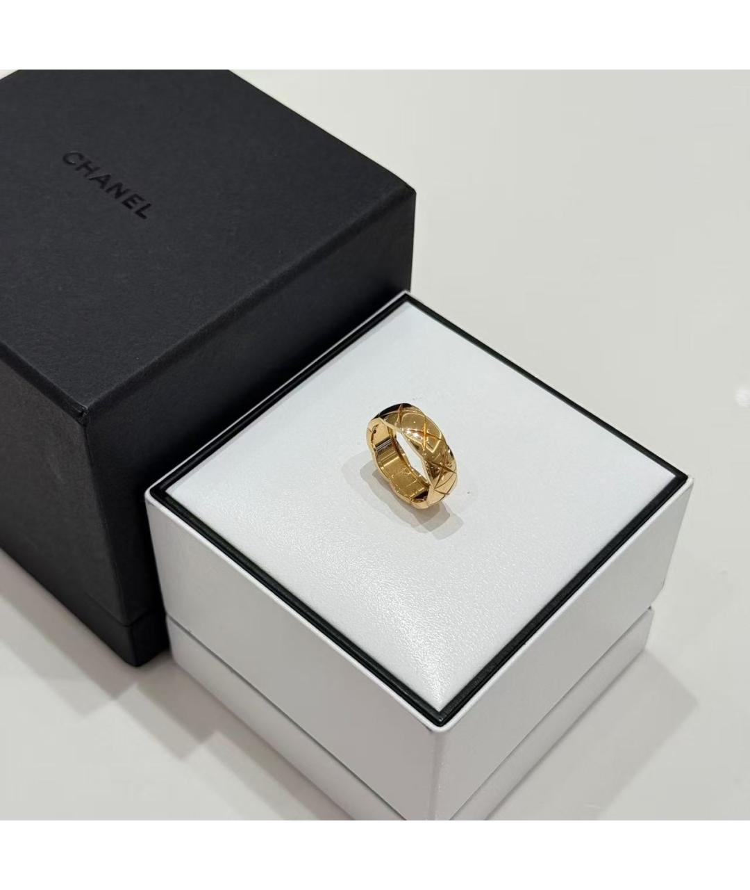 CHANEL Золотое кольцо из желтого золота, фото 2