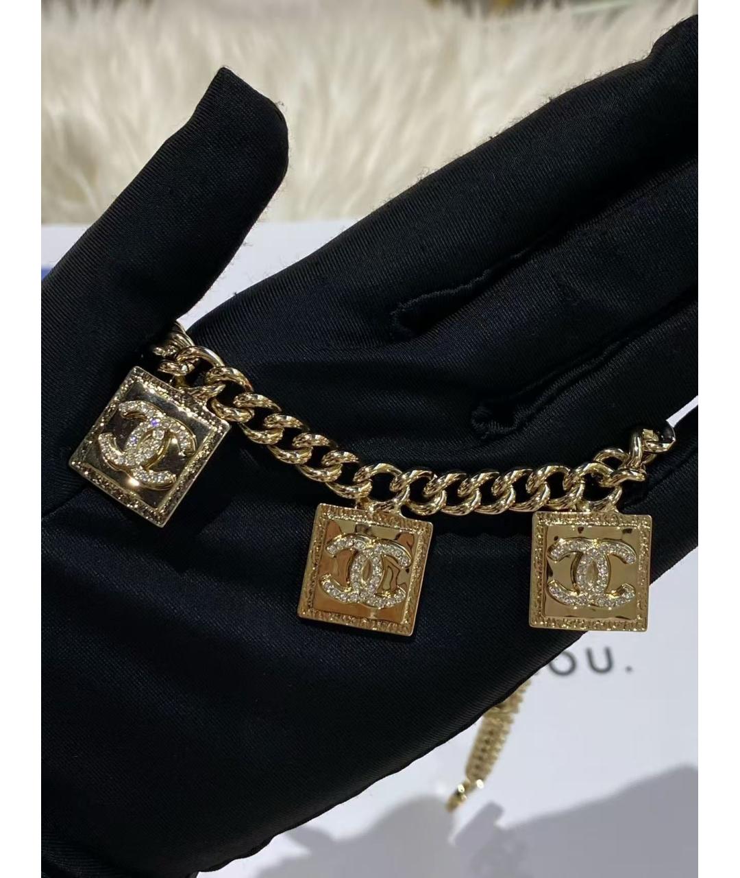 CHANEL Золотое колье, фото 4