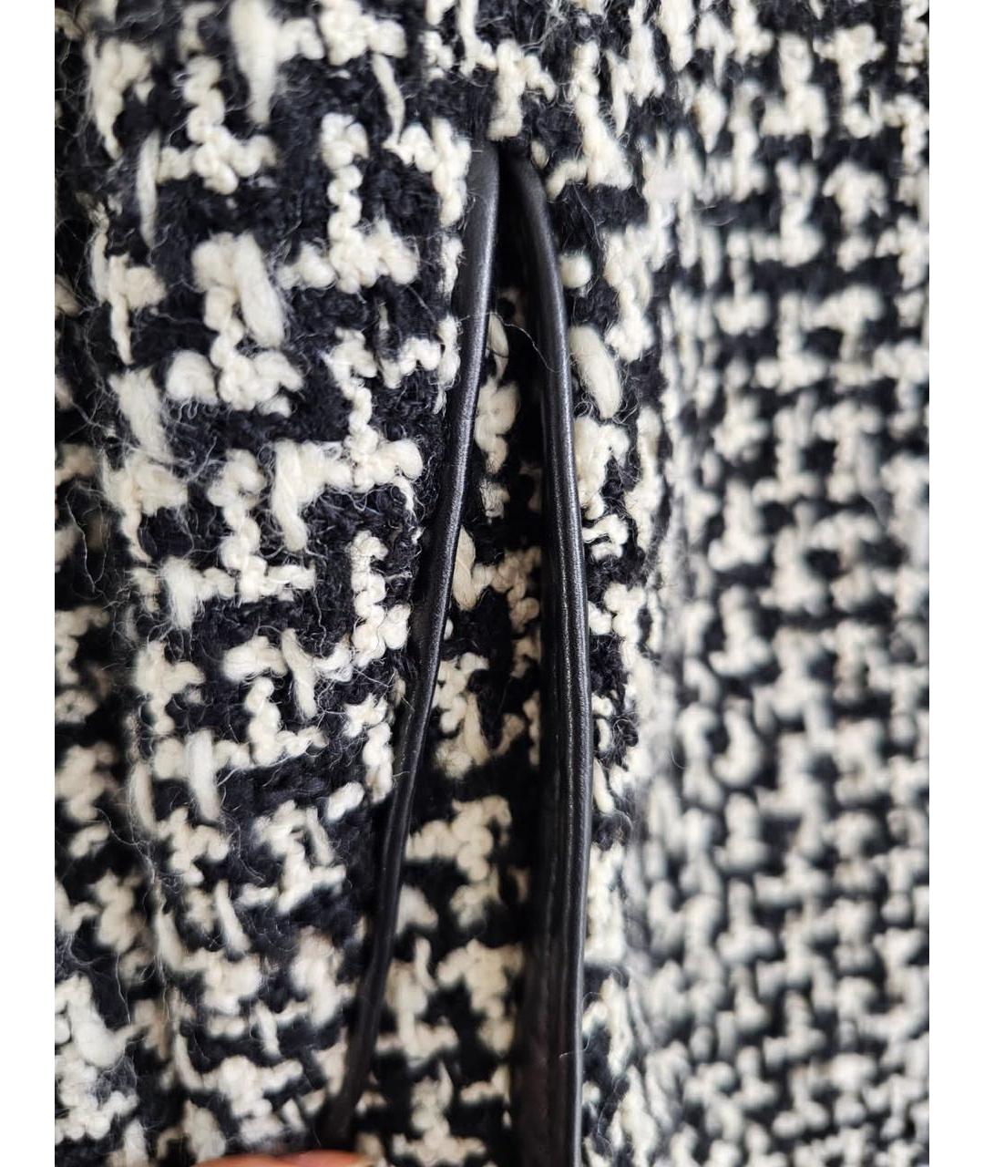 SAINT LAURENT Черное пальто, фото 4