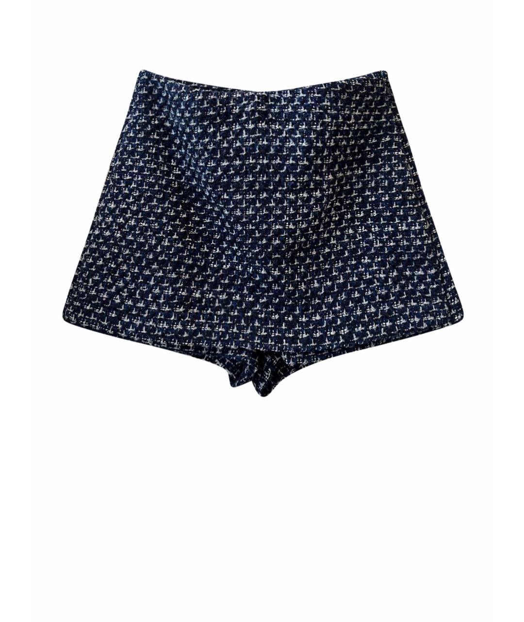 VALENTINO Синяя юбка-шорты, фото 1