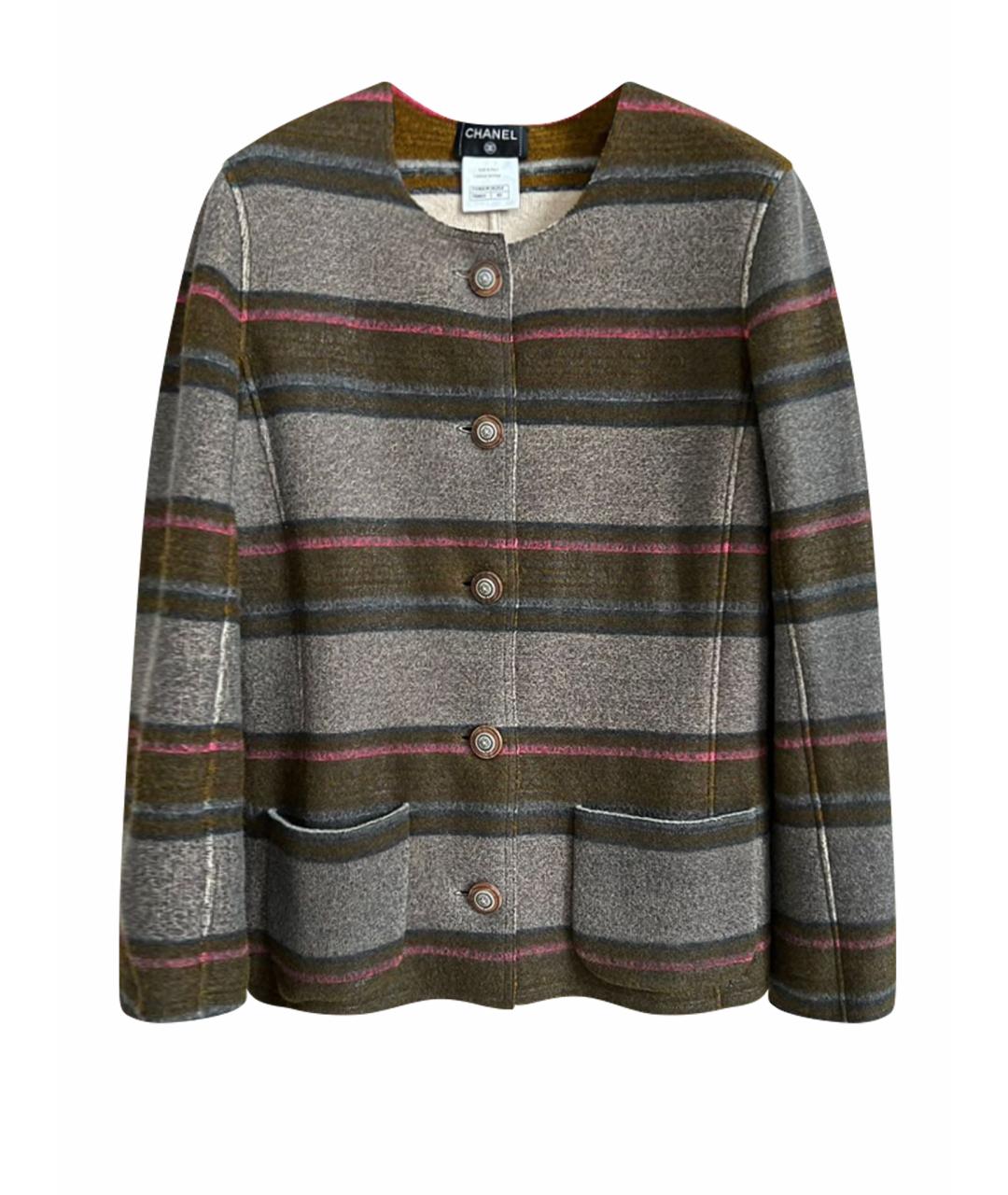 CHANEL Коричневый джемпер / свитер, фото 1